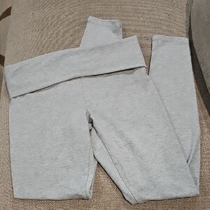 PINK Victoria's Secret Light Gray Kids Leggings